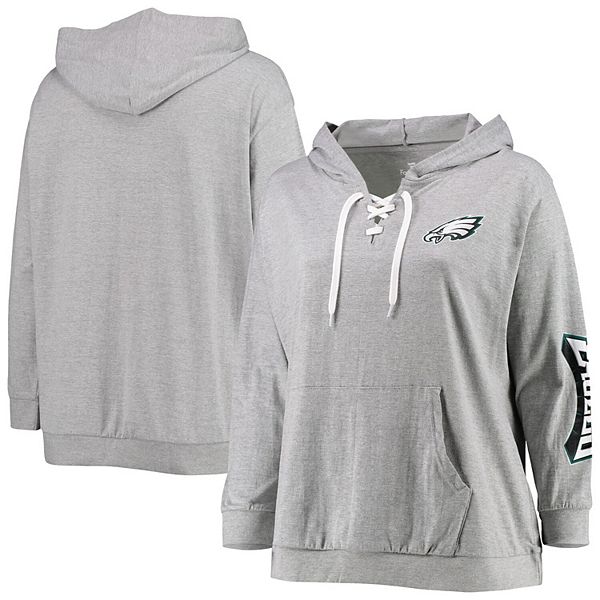 Women's Fanatics Branded Heathered Gray Philadelphia Eagles