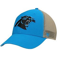 Men's '47 Khaki/Black Carolina Panthers Wave Hitch Adjustable Hat