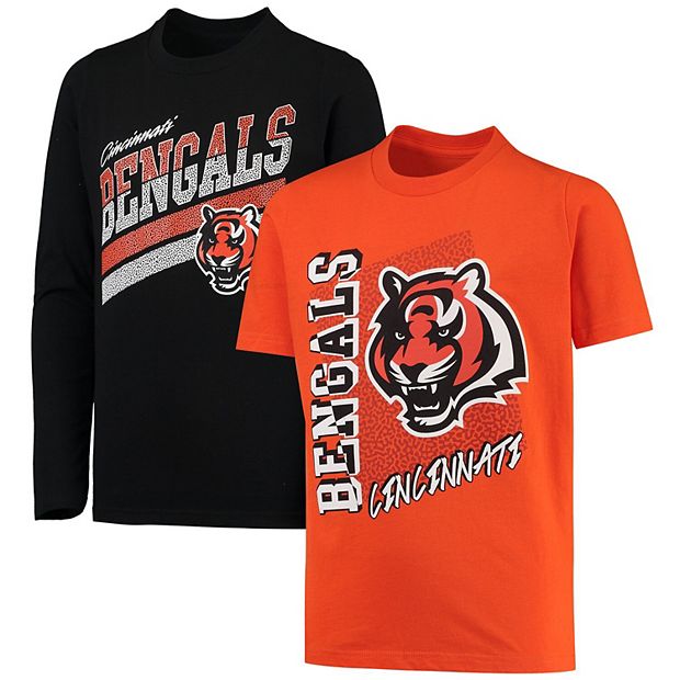 Cincinnati Bengals Camo Hoodie, Black/Orange