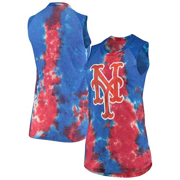 New York Mets Majestic Vintage Style T-Shirt - Gray