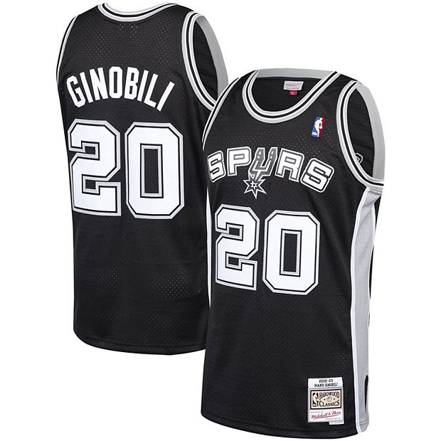 Adidas San Antonio Spurs Manu Ginobili Jersey