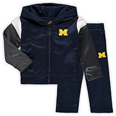 24 M Infant/Toddler Raglan University of Michigan Wolverines Hoodie and Pant Set