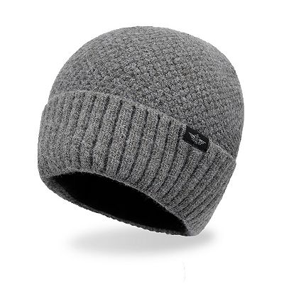 Men's Dockers® Marled Seed Stitched Beanie With Rib Knit Cuff