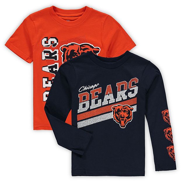 Toddler Orange/Navy Chicago Bears Sideline Hoodie & Pants Set