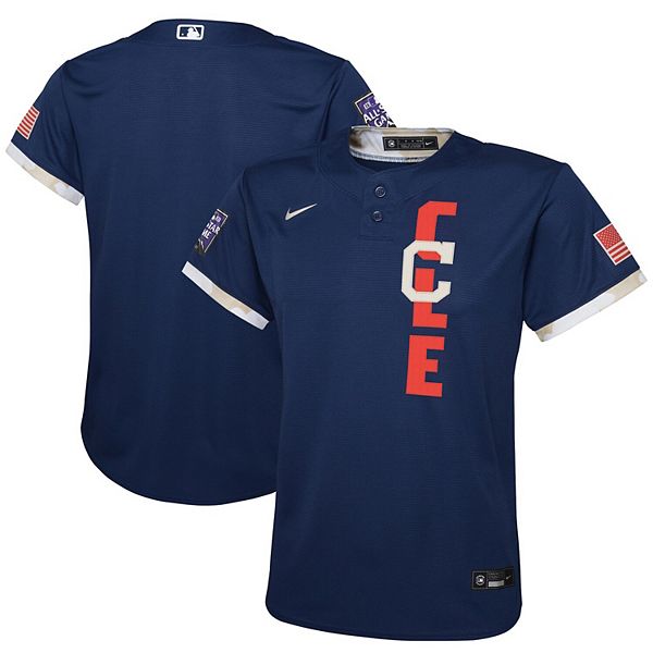 Nike Youth Nike Navy Cleveland Indians 2021 MLB All-Star Game Jersey