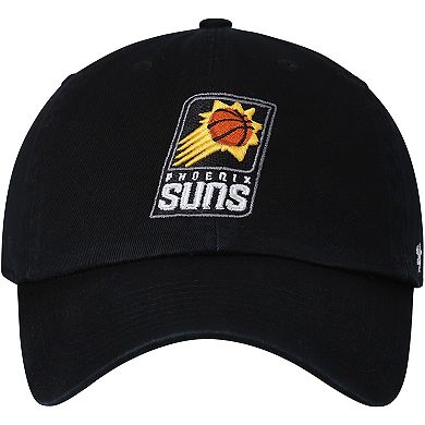 Men's '47 Black Phoenix Suns Team Clean-Up Adjustable Hat
