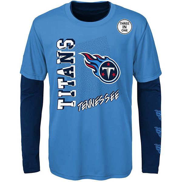 Tennessee Titans Preschool Team Logo T-Shirt - Light Blue