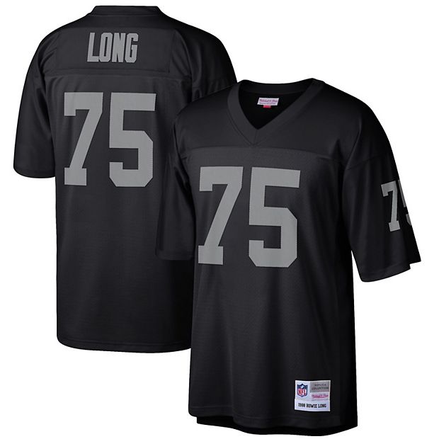 Men's Mitchell & Ness Howie Long Black Las Vegas Raiders Retired Player  Legacy Replica Jersey