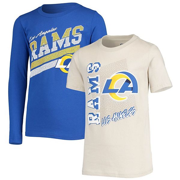 Preschool Bone/Royal Los Angeles Rams Game Day T-Shirt, 45% OFF