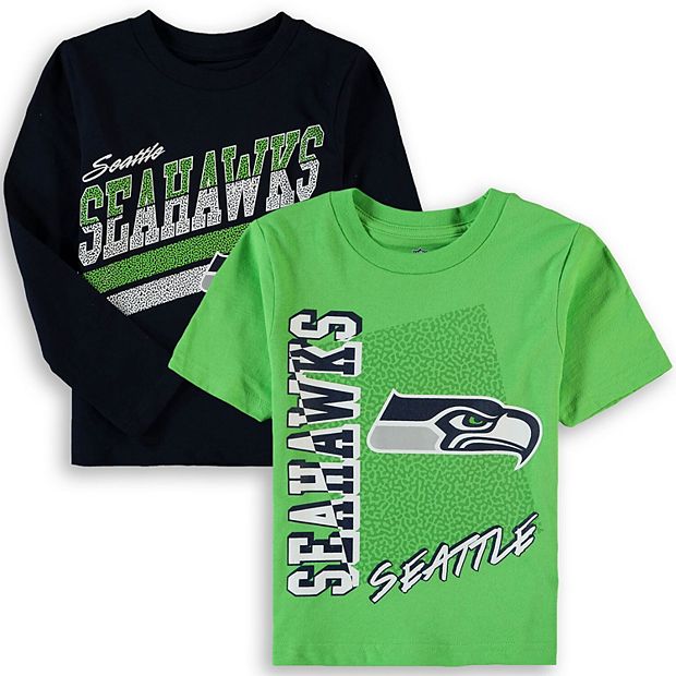 Outerstuff Youth College Navy Seattle Seahawks Official Business T-Shirt Size: Medium