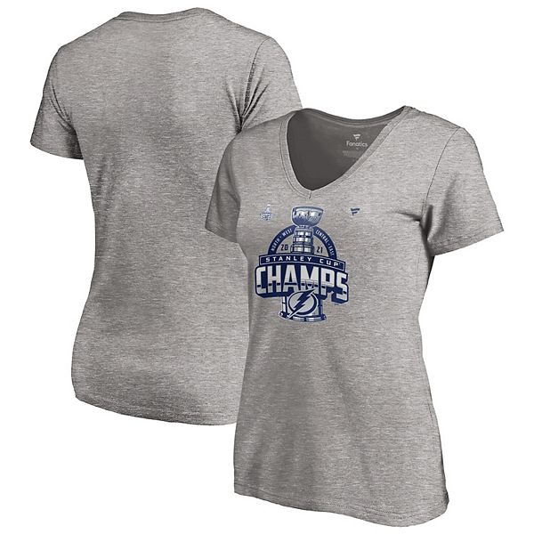 Tampa Bay Lightning Fanatics Branded Stanley Cup 2021 Champions Locker Room  T Shirt - Mens