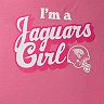 Girls Infant Pink Jacksonville Jaguars Team Girl T-Shirt