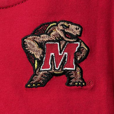 Toddler Colosseum Red/Heathered Gray Maryland Terrapins Poppies Hoodie and Sweatpants Set
