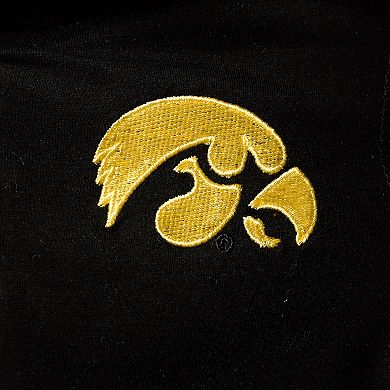 Toddler Colosseum Black/Heathered Gray Iowa Hawkeyes Poppies Hoodie and Sweatpants Set