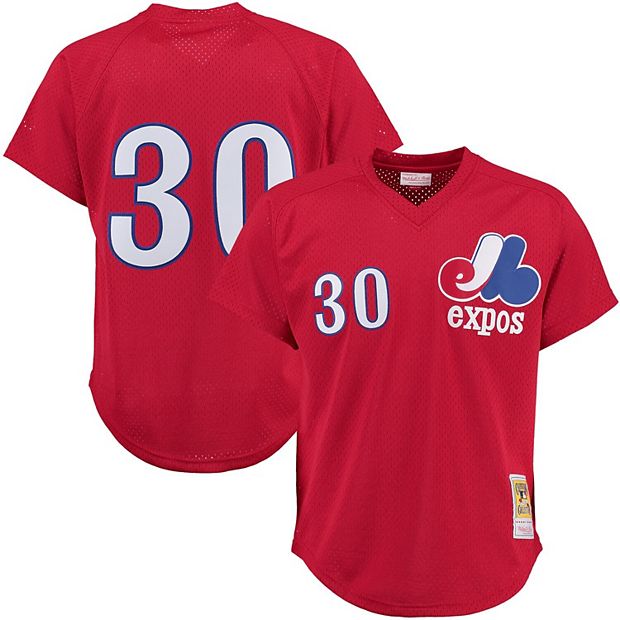 Tim Raines Montreal Expos Mitchell & Ness Batting Practice Jersey - Red, Men's, Size: Small