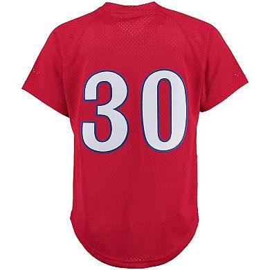 Tim Raines Montreal Expos Mitchell & Ness Batting Practice Jersey - Red