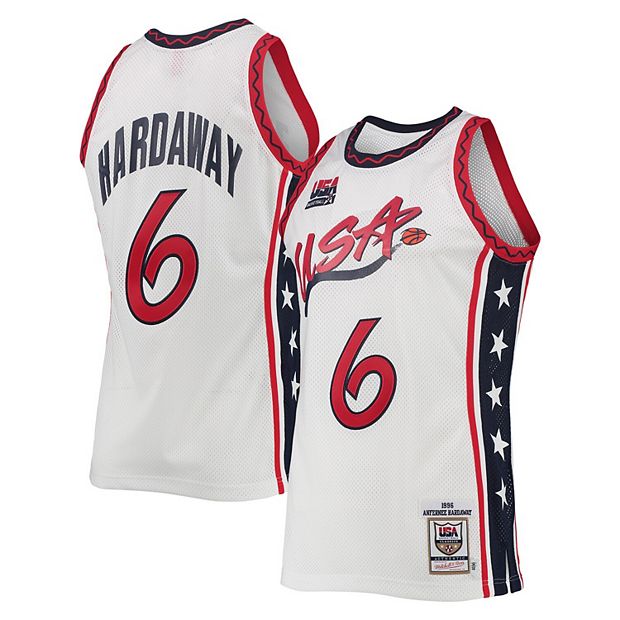 VINTAGE CHAMPION TEAM USA '96 PENNY HARDAWAY BASKETBALL JERSEY