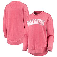 Women's Gameday Couture White Wisconsin Badgers It's A Vibe Dolman Pullover  Sweatshirt