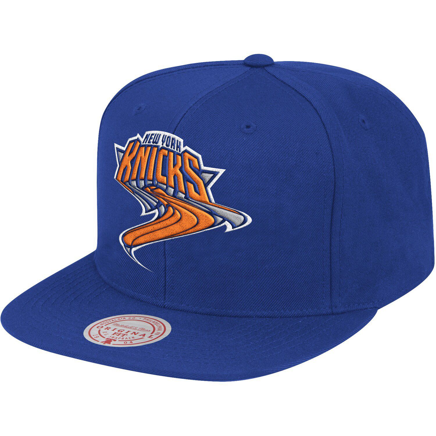 Image for Unbranded Men's Mitchell & Ness Royal New York Knicks Warp Snapback Hat at Kohl's.