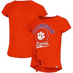 Youth Colosseum Orange/White Clemson Tigers Football T-Shirt and Pants Set