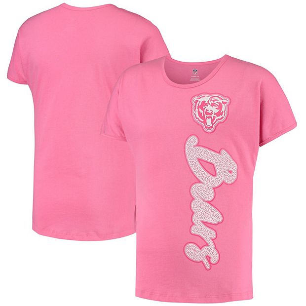 Pink chicago bears shirt sale