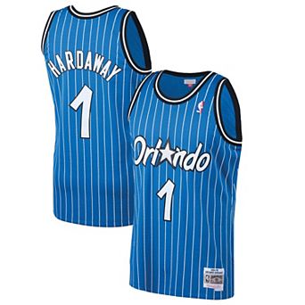 Men's Mitchell & Ness Penny Hardaway Blue Orlando Magic 1994-95 Hardwood Classics Swingman Jersey