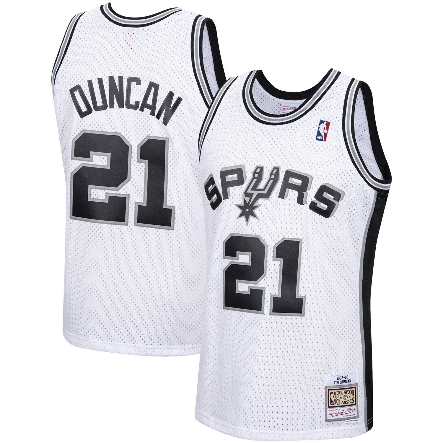 Mitchell & Ness Hyper Hoops Swingman David Robinson San Antonio Spurs 1998-99 Jersey