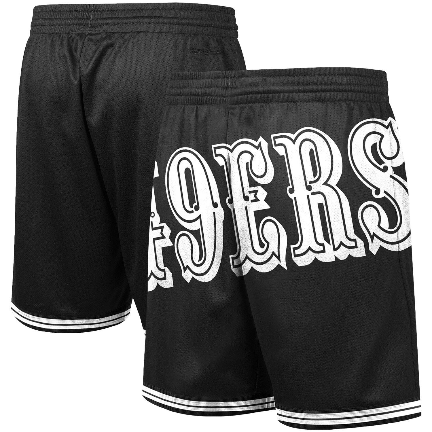 49ers mitchell and ness shorts