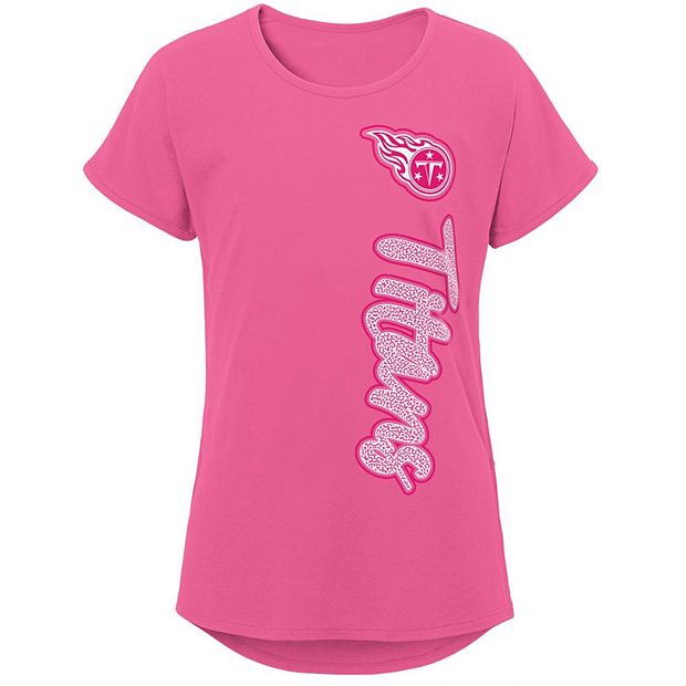 Pink tennessee shop titans shirt