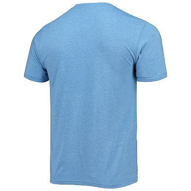 Men's Homage Blue Dallas Mavericks NBA x Grateful Dead Tri-Blend T-Shirt
