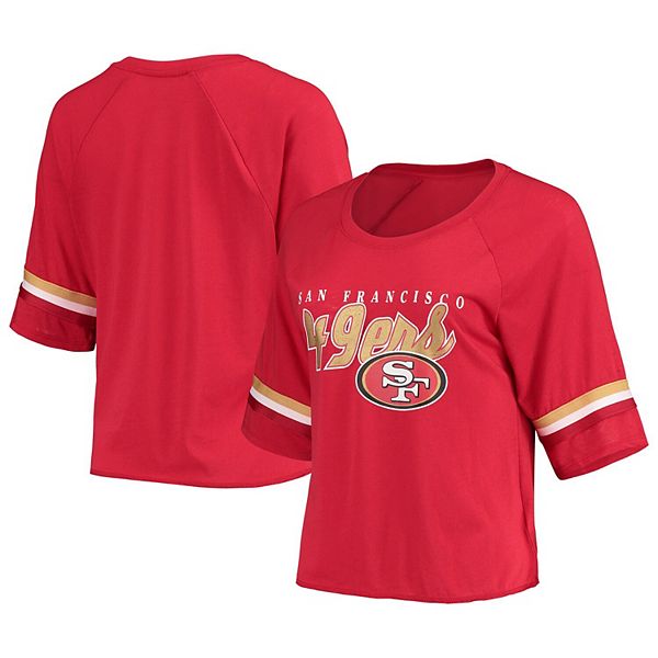 Outerstuff 49ers Juniors Cheer Squad Raglan T-Shirt