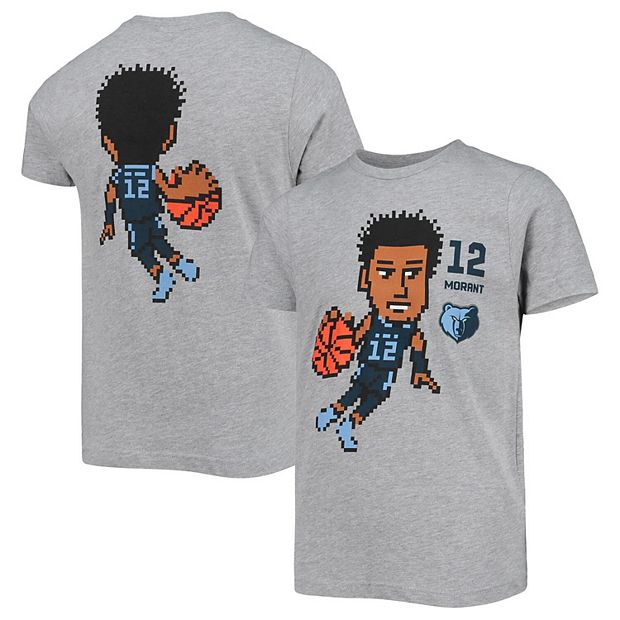 Homage Men's Ja Morant Memphis Grizzlies Player Graphic T-Shirt