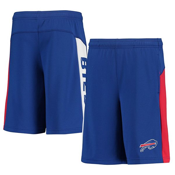 Youth Royal Buffalo Bills Down the Field Mesh Shorts