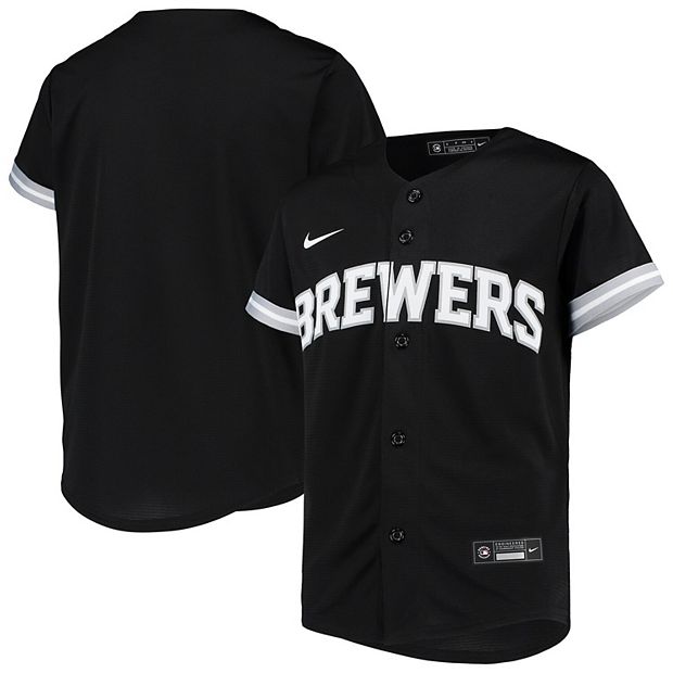 brewers white jersey