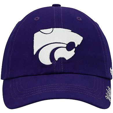 Women's '47 Purple Kansas State Wildcats Miata Clean Up Logo Adjustable Hat