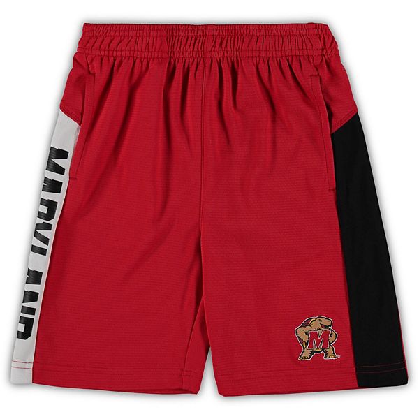 Preschool Red Maryland Terrapins Down The Field Mesh Shorts