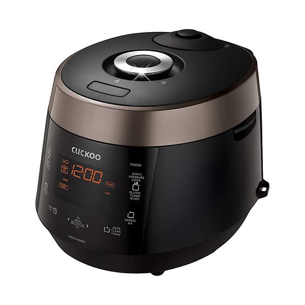 Cuckoo Electronics Stainless Steel 6 Cup Electric Pressure Rice Cooker