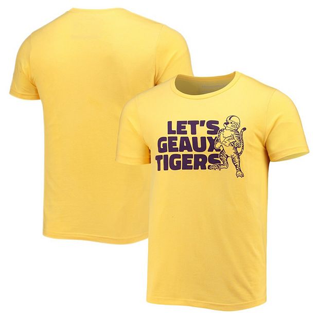 Gold lsu hot sale shirt