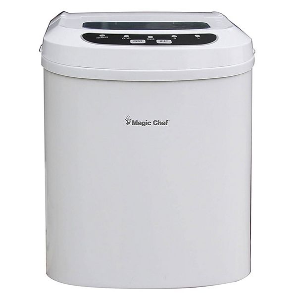 Magic Chef Brand - New Model MCIM22SV 27 lb. Capacity Portable Ice Maker  (Silver) Bullet Ice Cubes - Yahoo Shopping