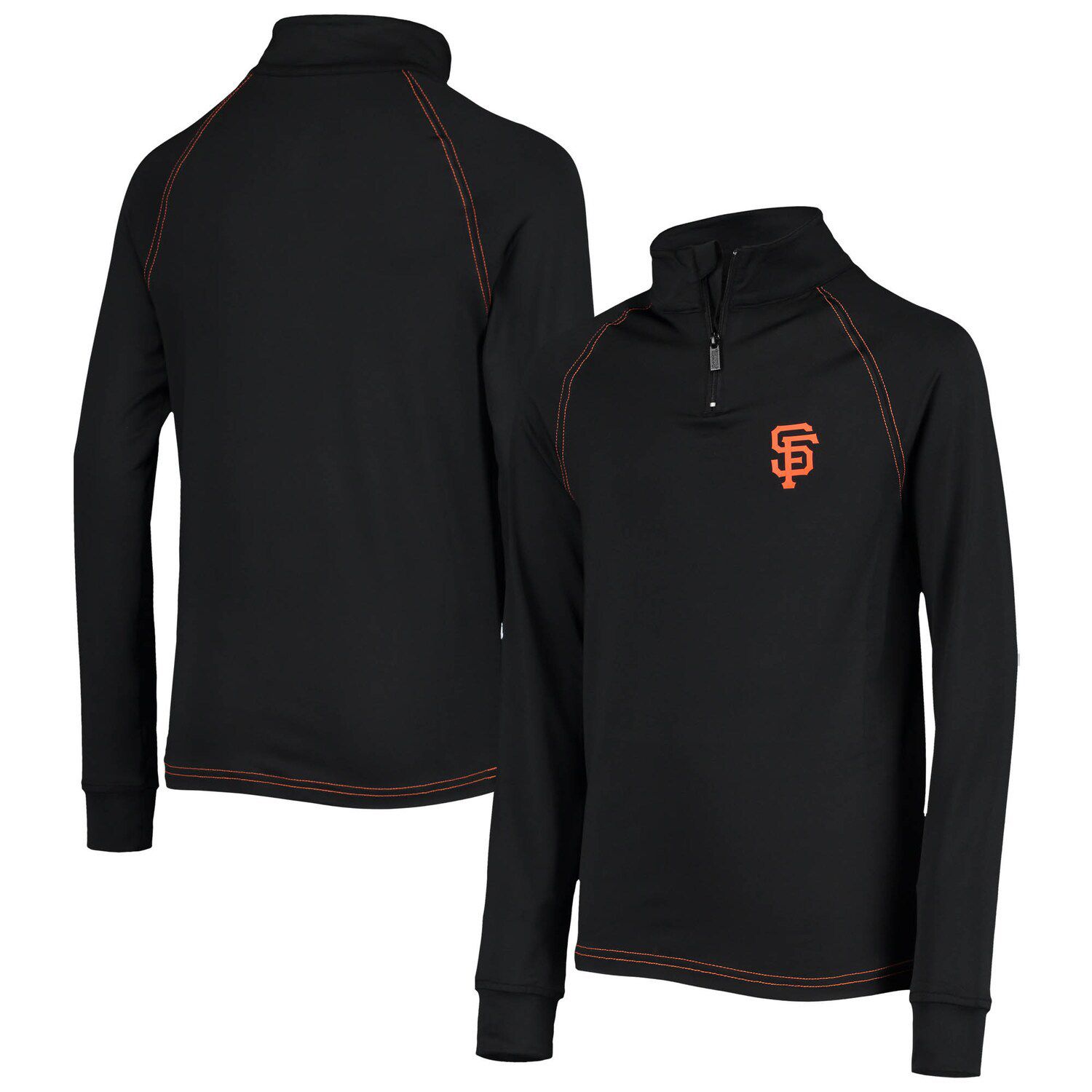 Men's San Francisco Giants Black Big & Tall Full-Zip Jacket