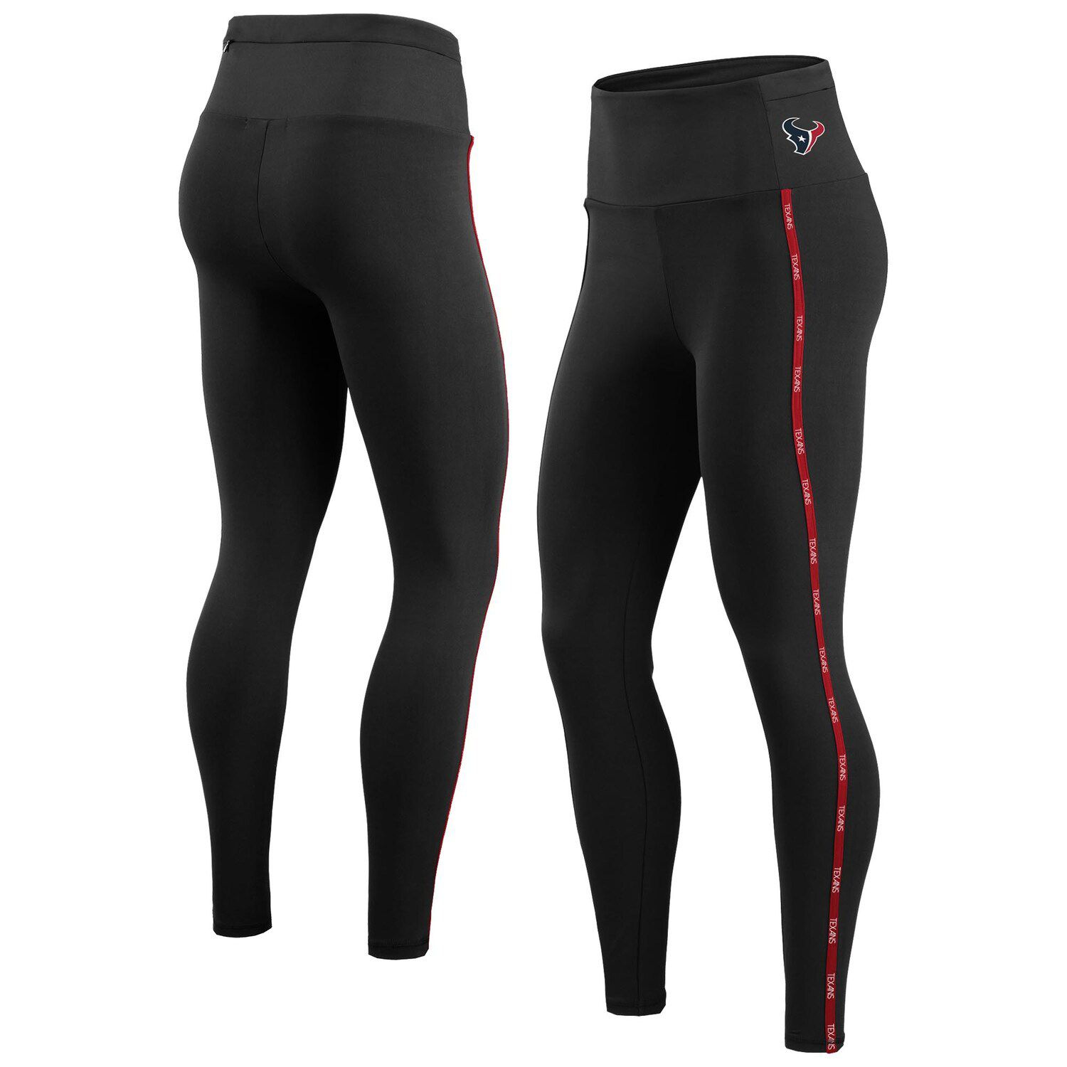 Image for Unbranded Women's WEAR by Erin Andrews Black Houston Texans Full-Length Leggings at Kohl's.