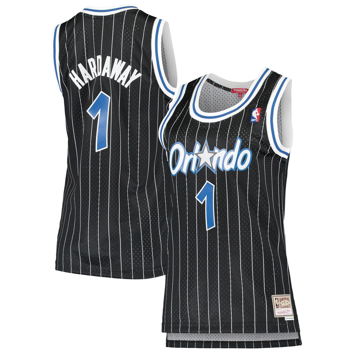 Infant Mitchell & Ness Penny Hardaway Black Orlando Magic Retired Player Jersey