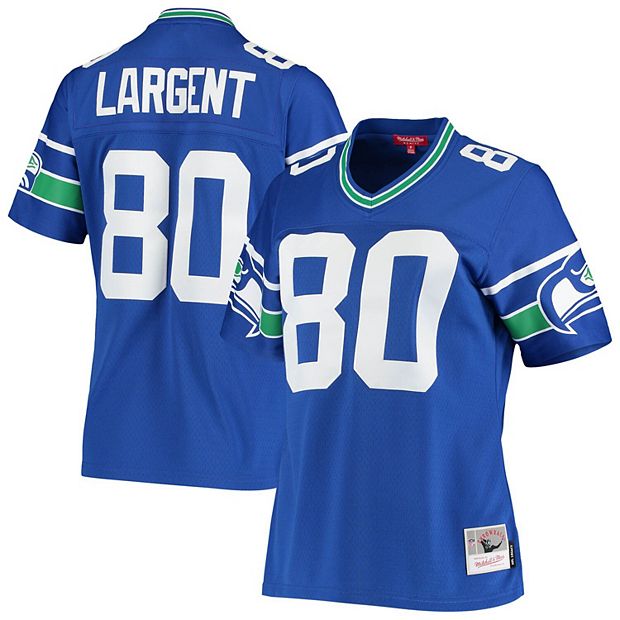 Steve Largent Seattle Seahawks Mitchell & Ness Legacy Replica Jersey - White, Size: Small