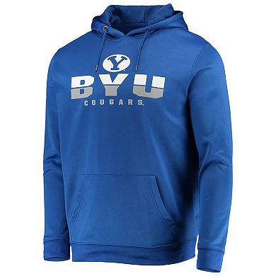 Men's Colosseum Royal BYU Cougars Lantern Pullover Hoodie