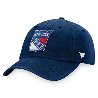 Men's Fanatics Branded Navy New York Rangers Core Primary Logo Adjustable Hat