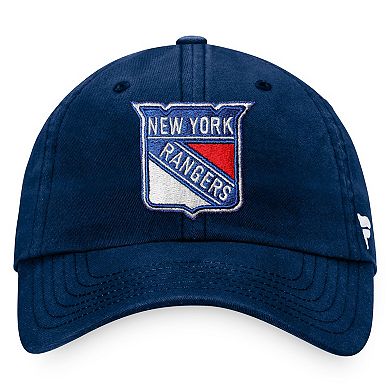 Men's Fanatics Branded Navy New York Rangers Core Primary Logo Adjustable Hat