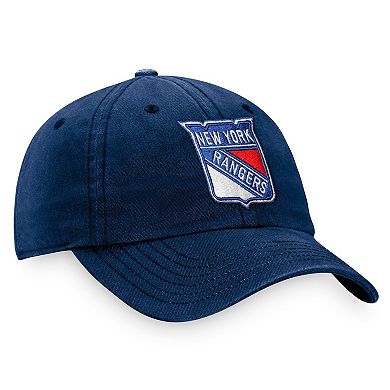 Men's Fanatics Branded Navy New York Rangers Core Primary Logo Adjustable Hat