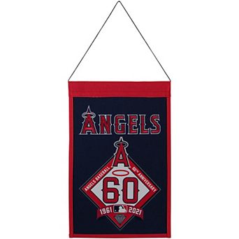 Los Angeles Angels 18'' x 12'' 60th Anniversary Champs Banner