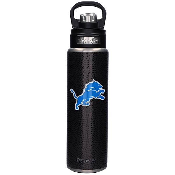 Detroit Lions Marble Stainless Steel Water Bottle