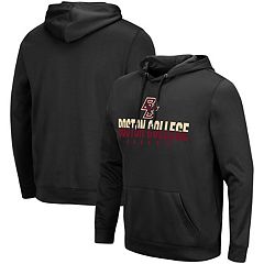 Boston College Eagles Apparel Arch Over Graphic Light Gray Sweatshirt